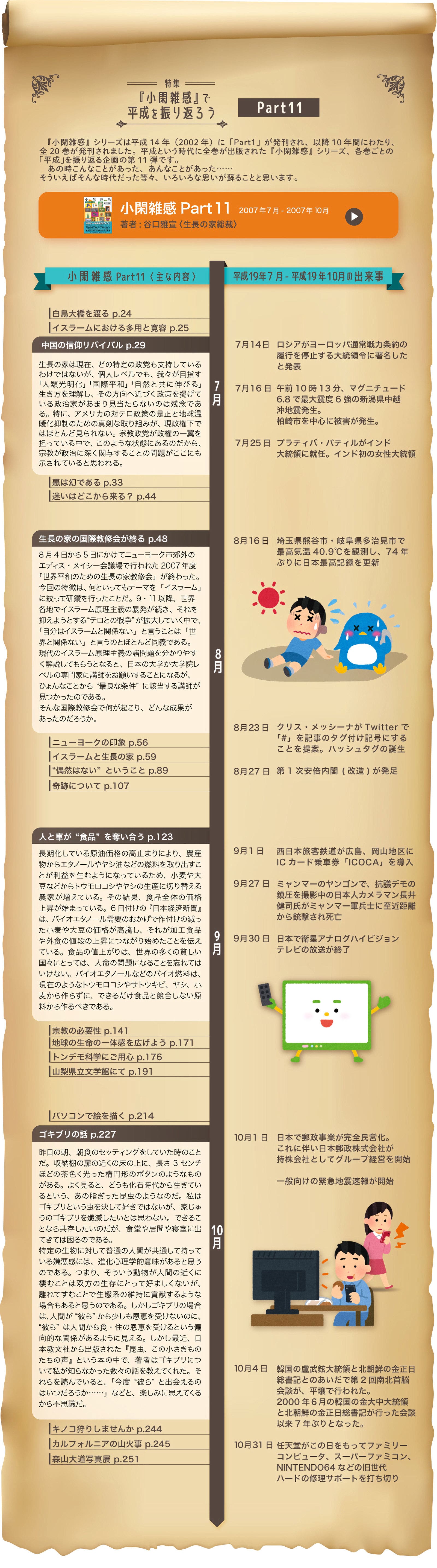 小閑雑感で平成を振り返ろう